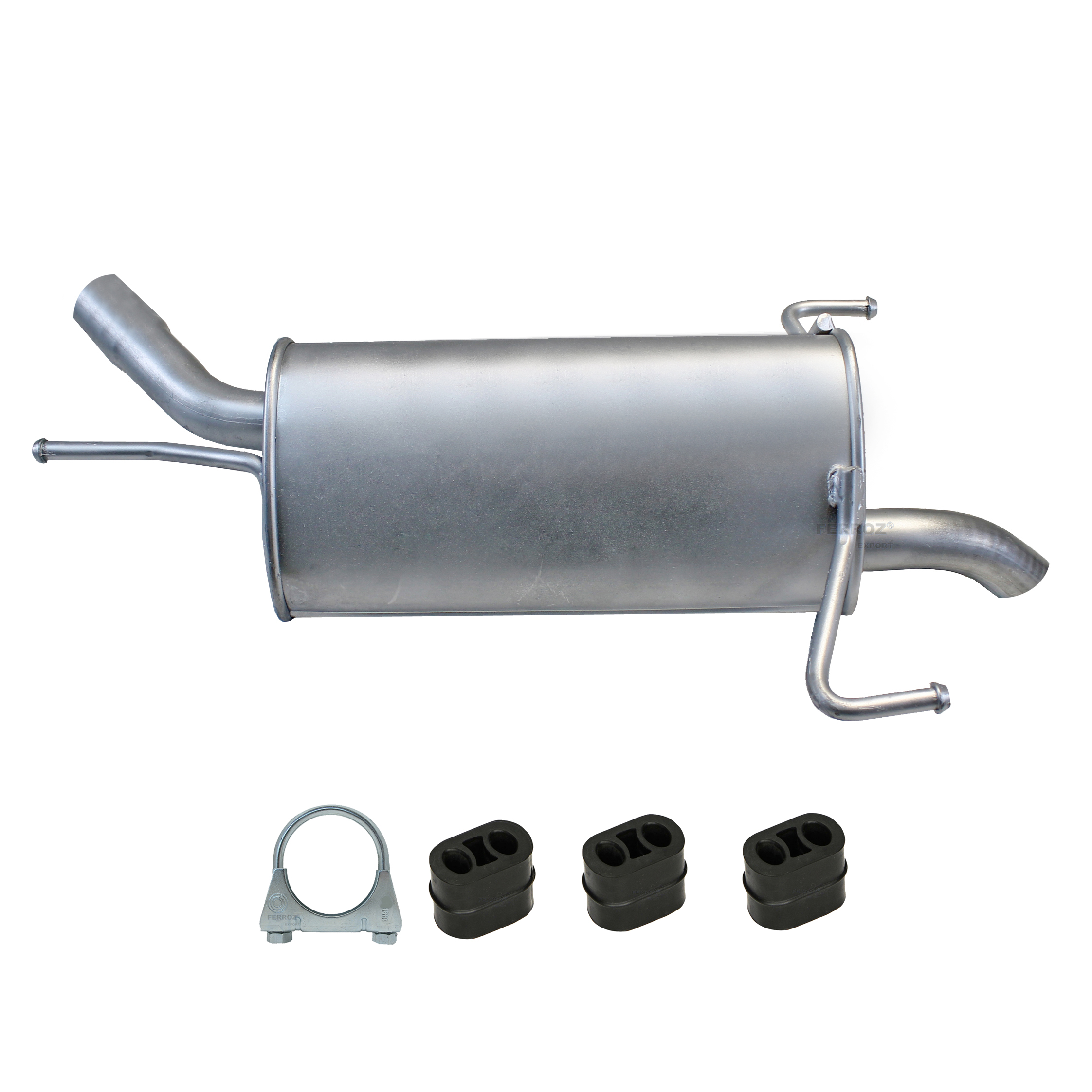 Auspuff Endschalldämpfer Opel Corsa C 1.2 & 1.4 2000-2009 Schalldämpfer Endtopf